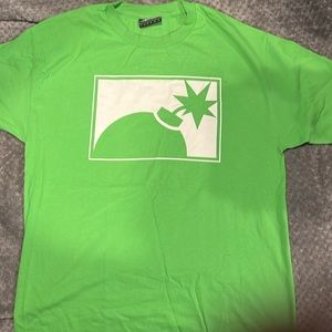 The hundreds green t-shirt size large